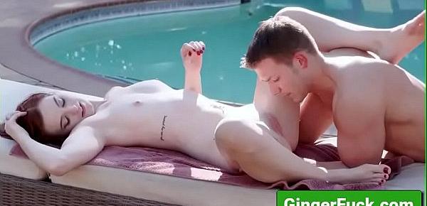  Pyper Prentice hot teen outdoor near pool get a special sex treat